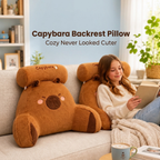 Sevair Deco Capybara Backrest Pillow