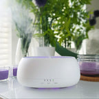 500ml Ultrasonic Essential Oil Diffuser with LED Light & Remote Control