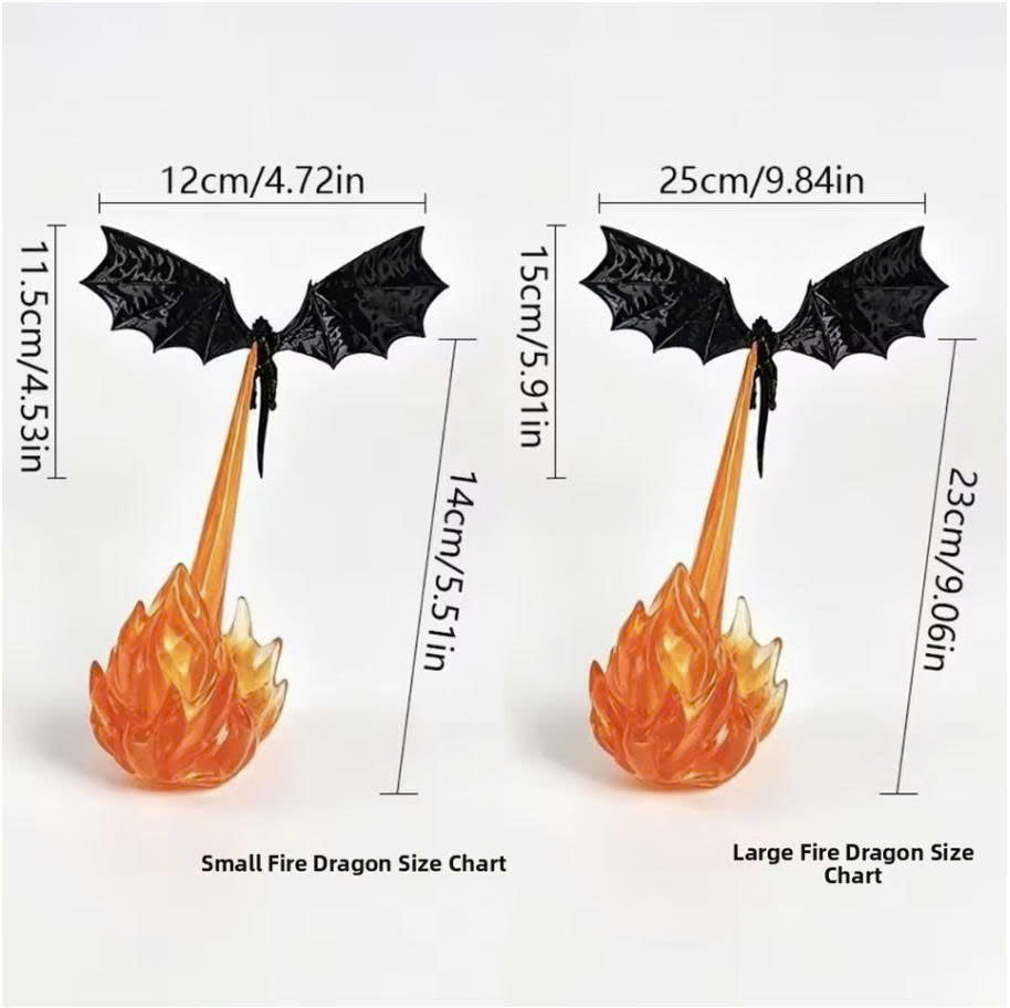 Sevair Deco - Dragon Breath Flame Night Light Decor