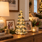 Sevair Deco Winterleaf Glow Christmas Tree
