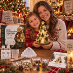 Sevair Deco Beginner-Friendly Resin Christmas Tree Night Light DIY Kit