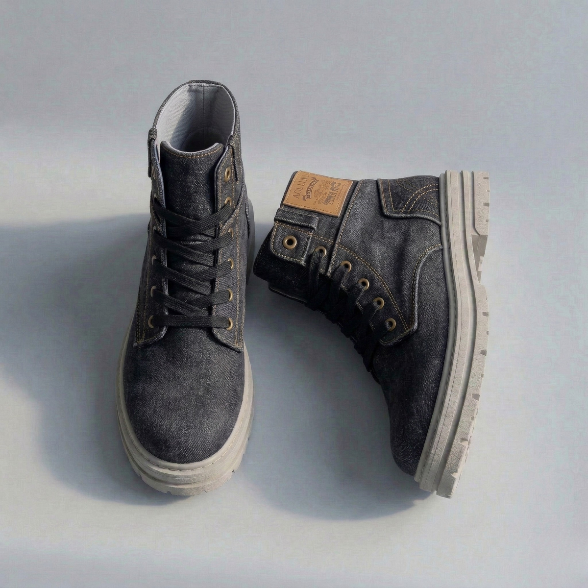 Downtown Drift Denim Boots