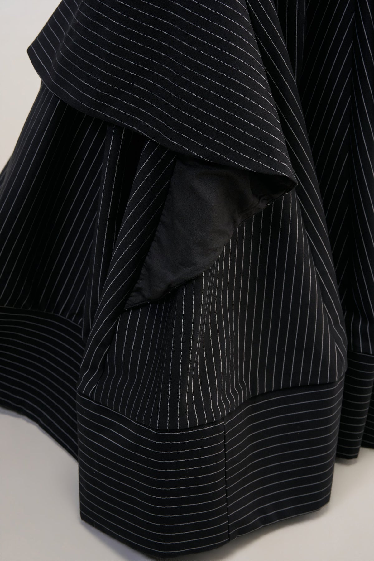 GIVE IT UP PINSTRIPE MAXI SKIRT