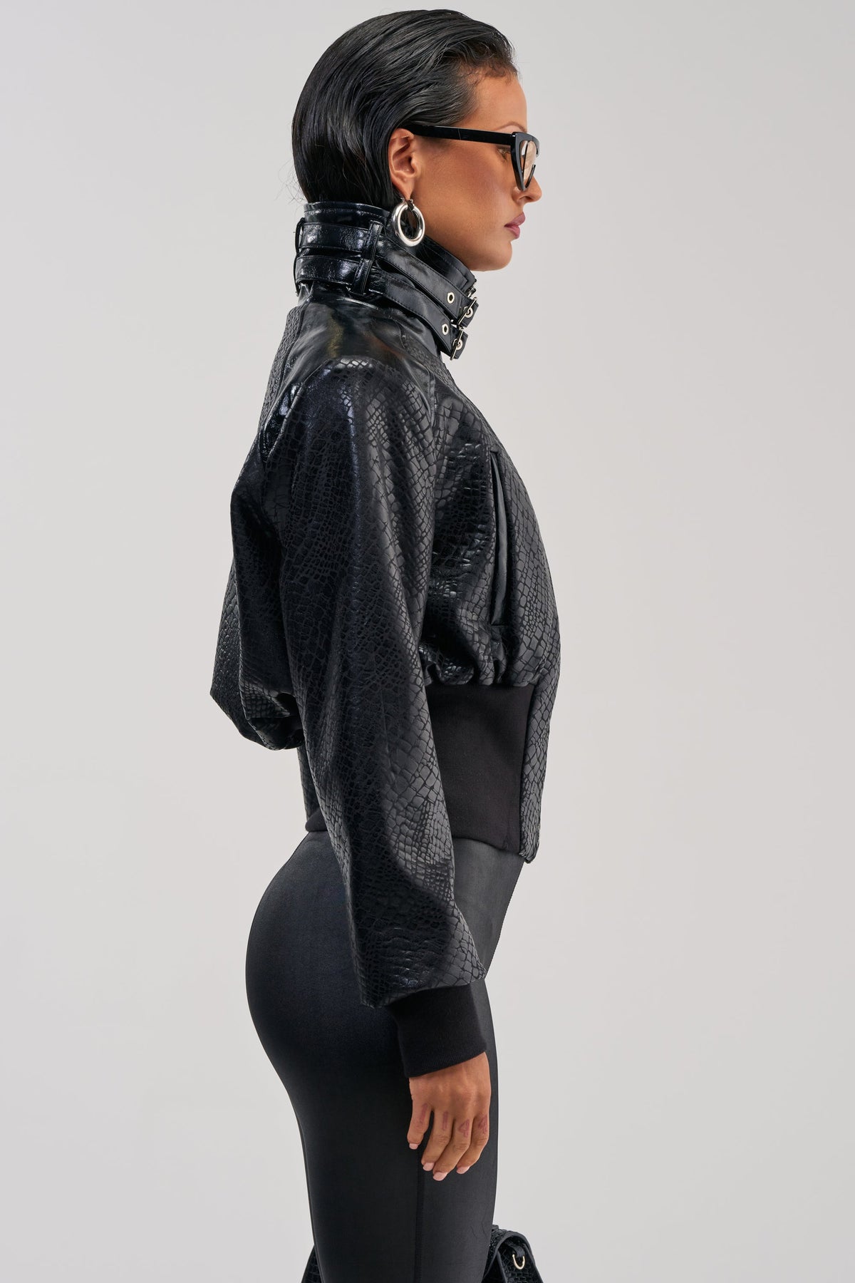 NAOMI FUNNEL NECK BOMBER