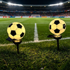 Solar Soccer Ball Path Lights 2-Pack