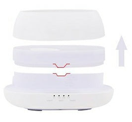 500ml Ultrasonic Essential Oil Diffuser with LED Light & Remote Control
