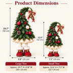 Sevair Deco Whimsical Christmas Elf Tree Topper with Red Boots – Bring Holiday Magic Home