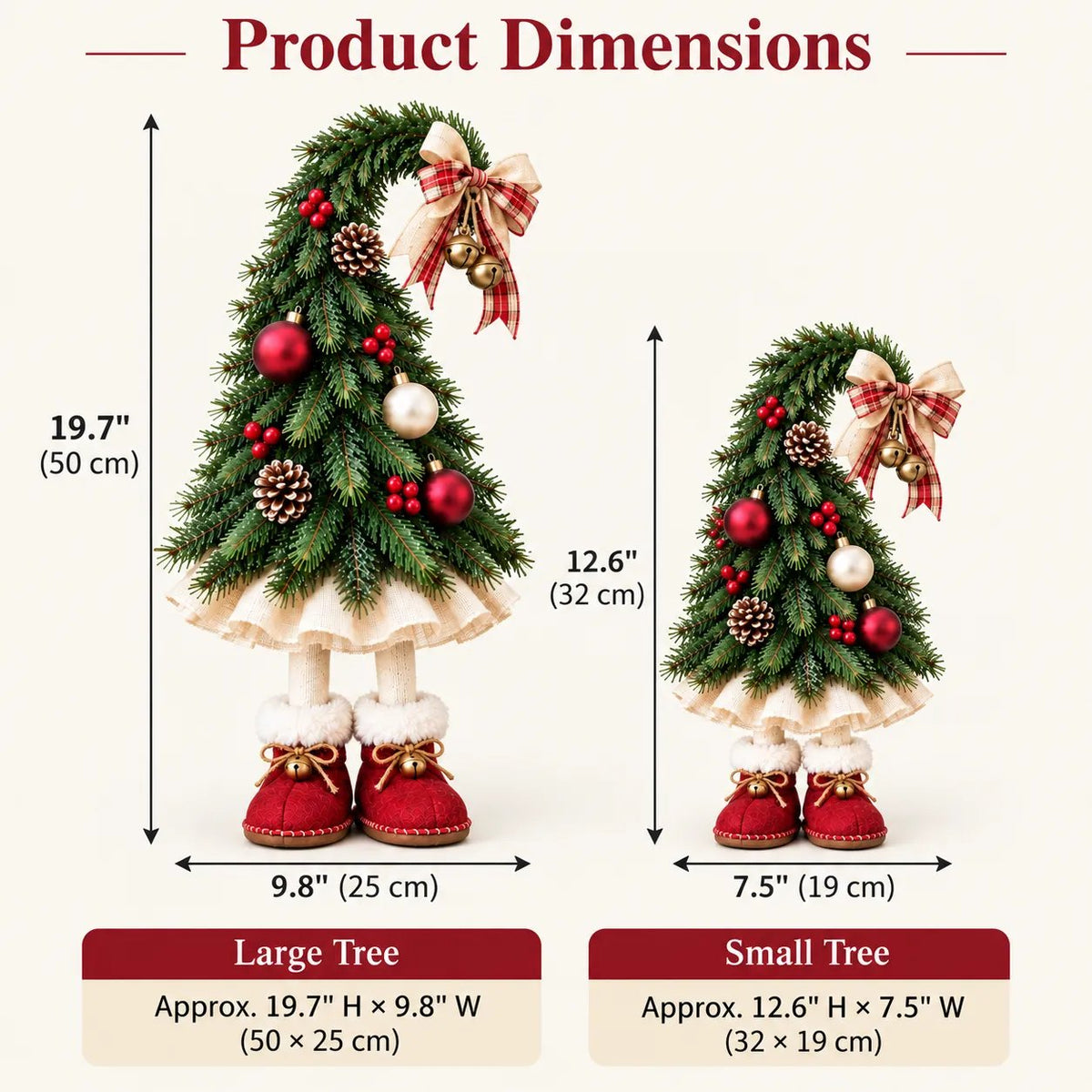 Sevair Deco Whimsical Christmas Elf Tree Topper with Red Boots – Bring Holiday Magic Home