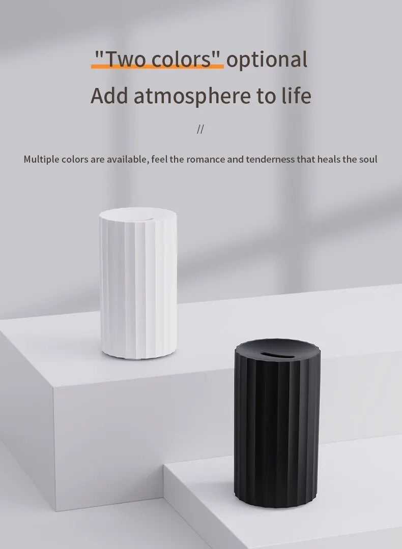 Sevair Deco - Flame Effect Essential Oil Diffuser – 100ml LED Mist Aroma Diffuser