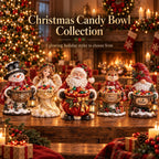 Sevair Deco Lighted Christmas Candy Bowl Collection
