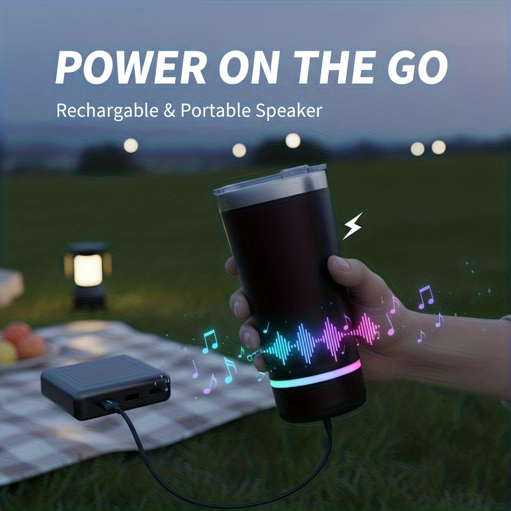 Sevair Deco Bluetooth Speaker Tumbler