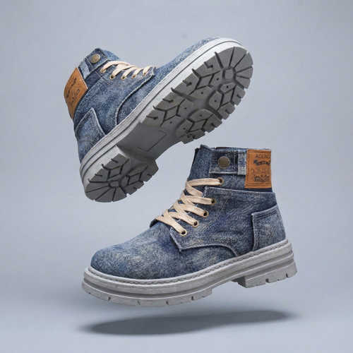 Downtown Drift Denim Boots