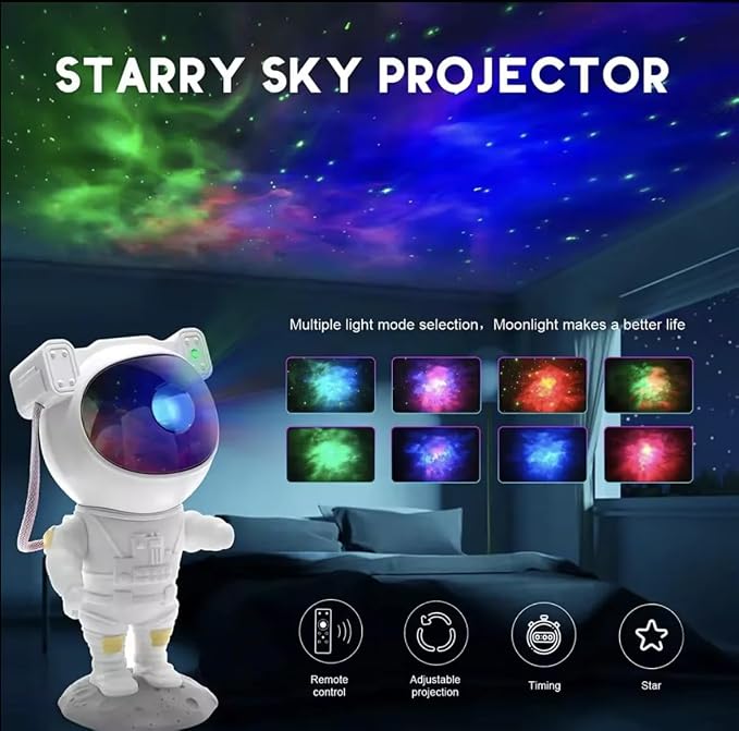 Sevair Deco - Astronaut Aurora Galaxy Projector light