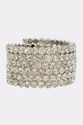 CRYSTAL WRAP AROUND CUFF