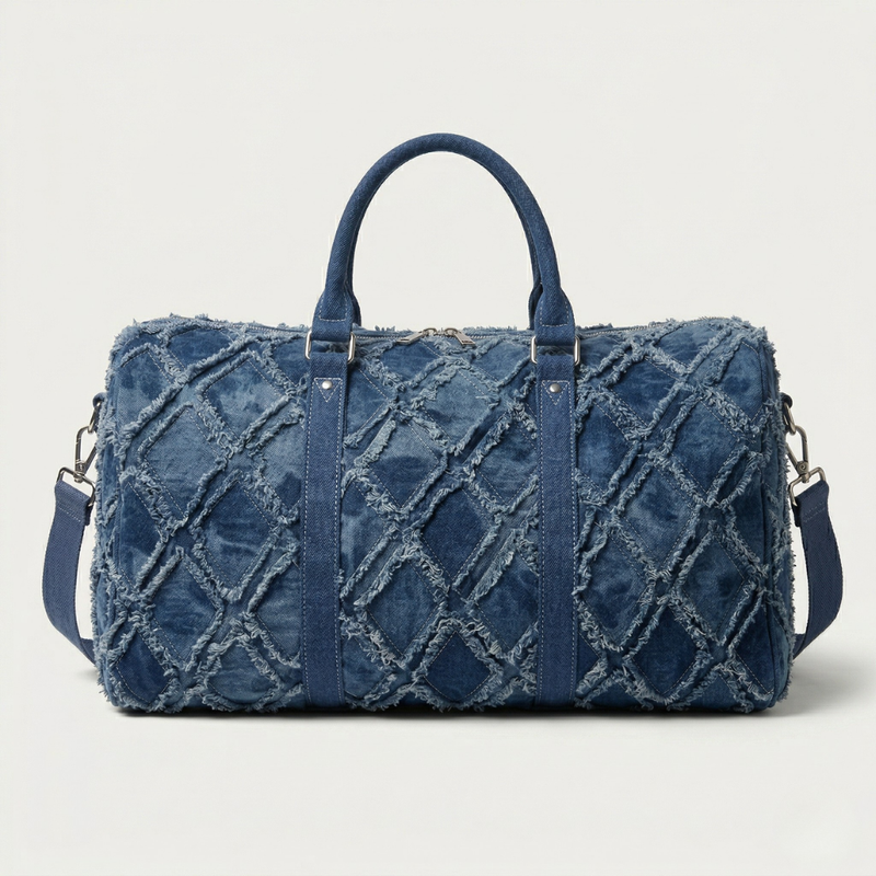 The Nomad Denim Duffel