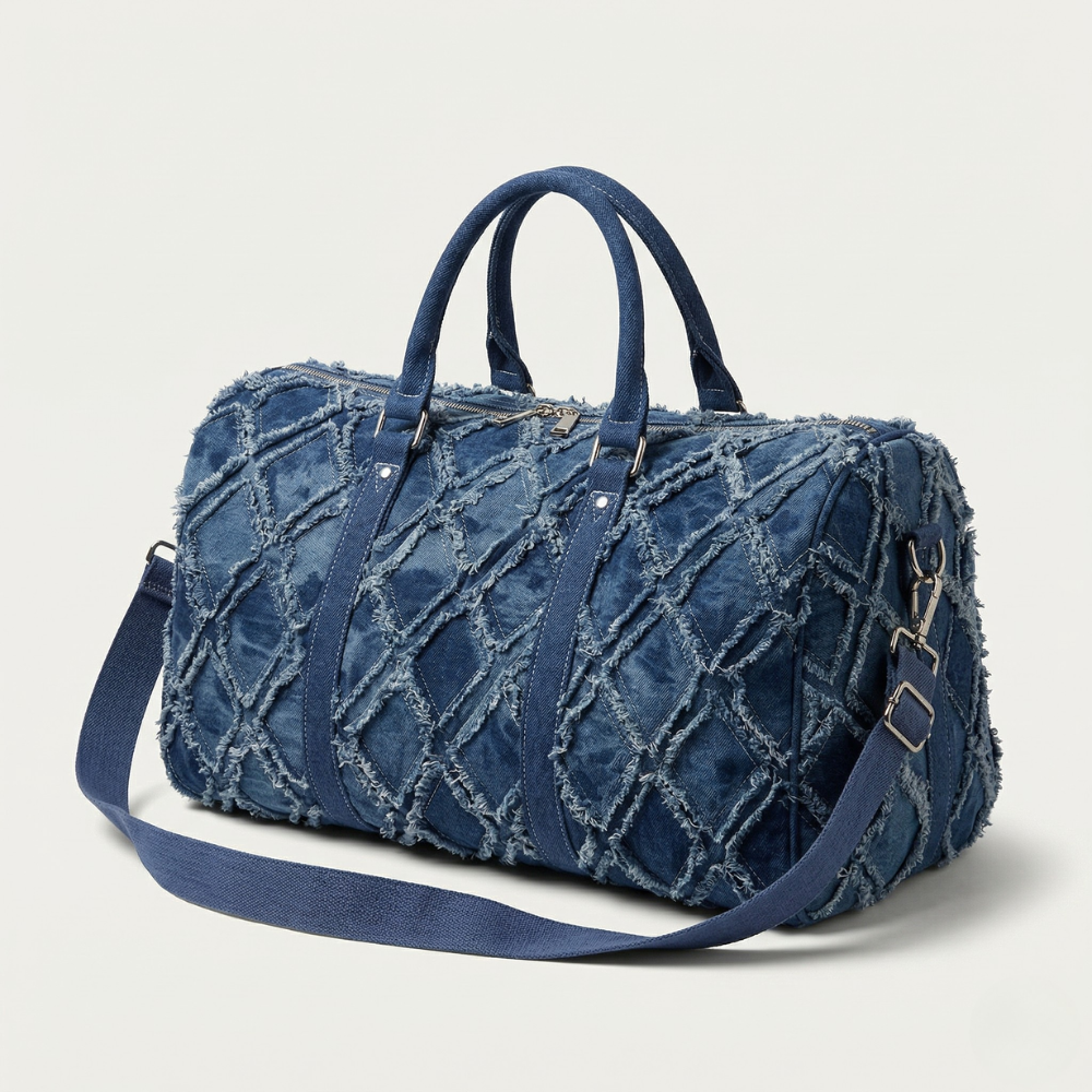 The Nomad Denim Duffel