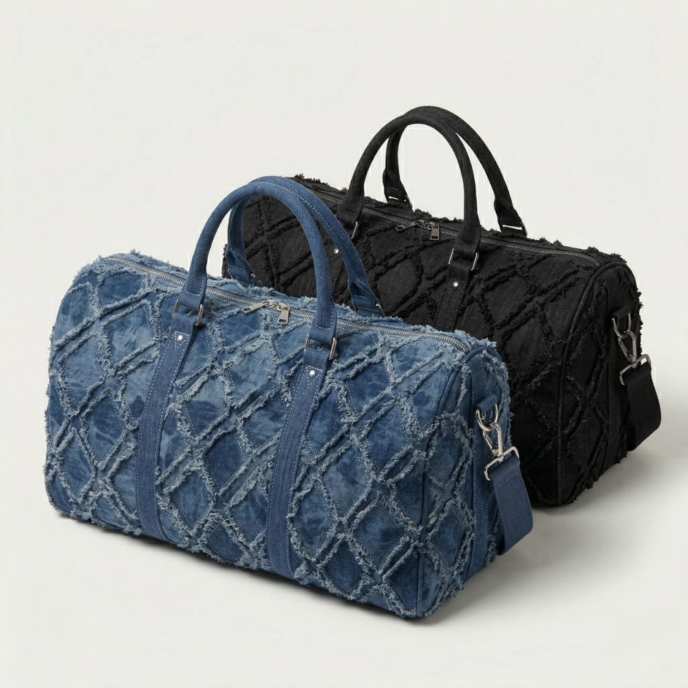 The Nomad Denim Duffel