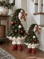 Sevair Deco Whimsical Christmas Elf Tree Topper with Red Boots – Bring Holiday Magic Home