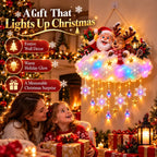 Sevair Deco Light-Up Christmas Cloud Hanging Decor