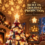 Sevair Deco Christmas Village Projection Centerpiece