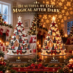 Sevair Deco Christmas Village Projection Centerpiece