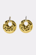 OVERSIZED 2-TONE STATEMENT EARRING