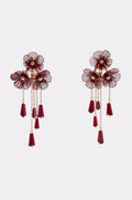BURGUNDY DRIP CHANDELIERS