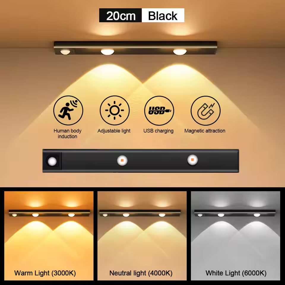 Sevair Deco Motion Sensor Wall Light