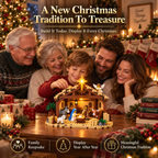 Sevair Deco Build The Christmas Story – Nativity Scene Building Block Set