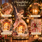 Sevair Deco Winter Ballerina Story Lamp