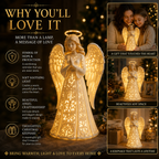 Sevair Deco Angel Christmas Guardian Light – A Symbol of Hope, Love & Protection