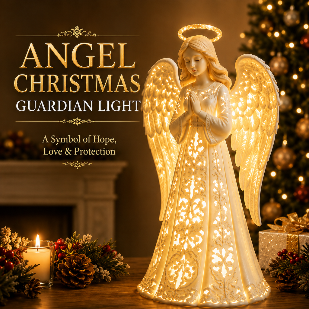 Sevair Deco Angel Christmas Guardian Light – A Symbol of Hope, Love & Protection