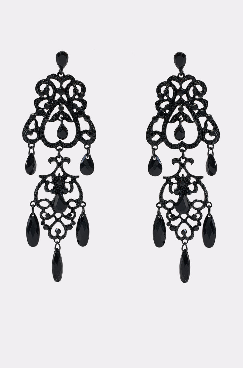 CROWN JEWEL DANGLE EARRINGS