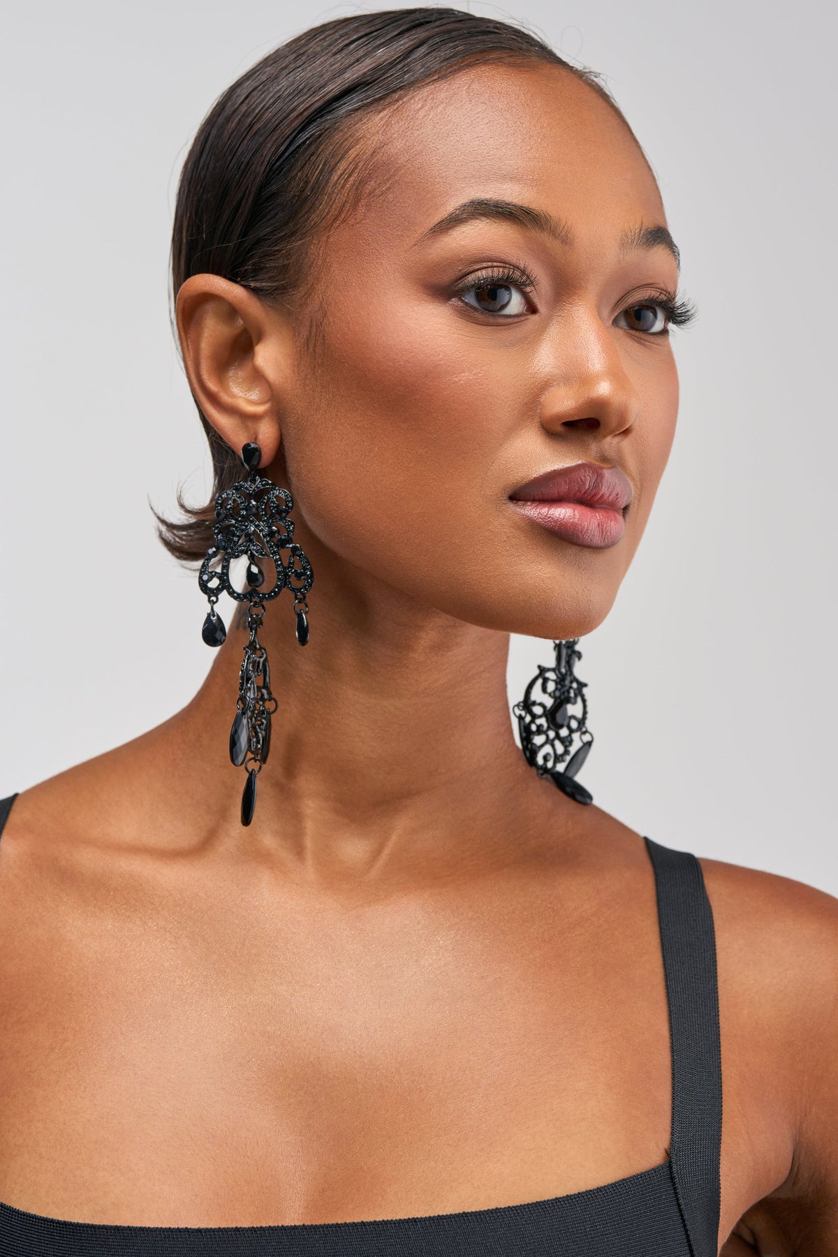 CROWN JEWEL DANGLE EARRINGS