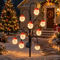 Sevair Deco Solar-Powered Christmas Tree Stake Light