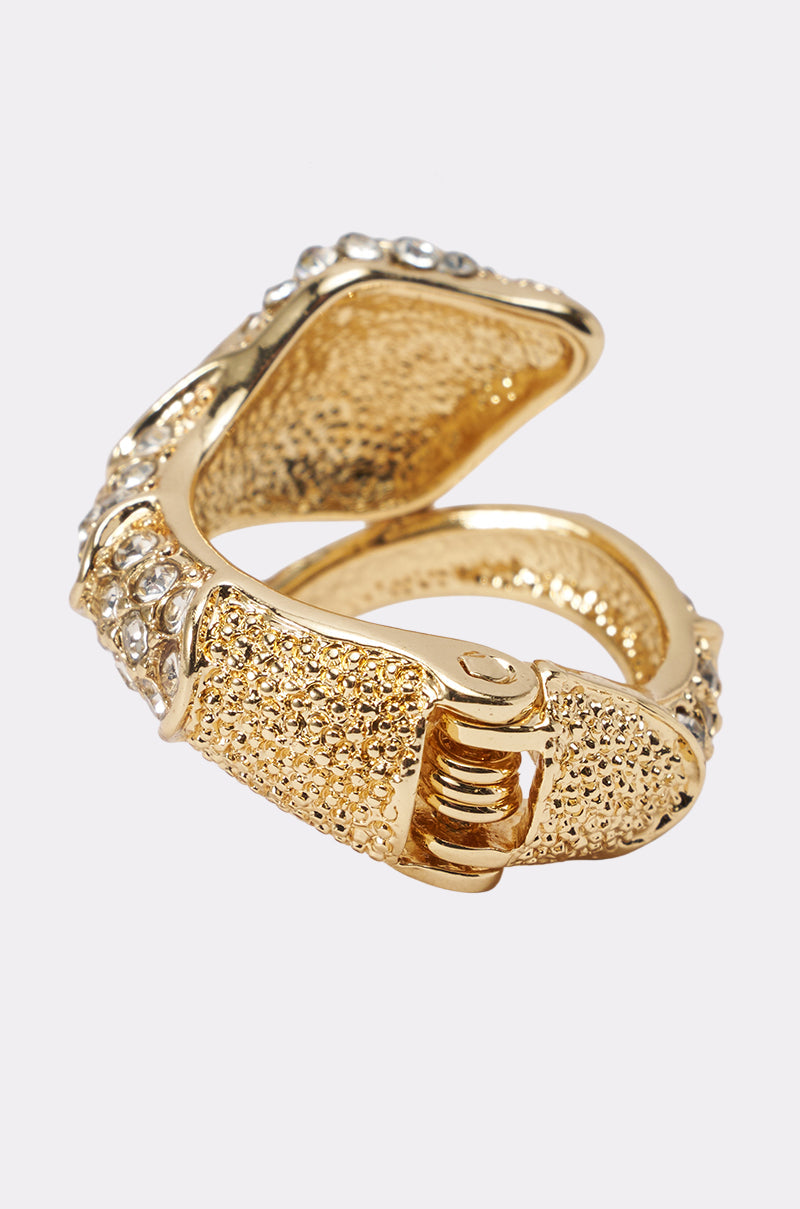 WRAPPED AROUND YOUR FINGER SNAKE RING