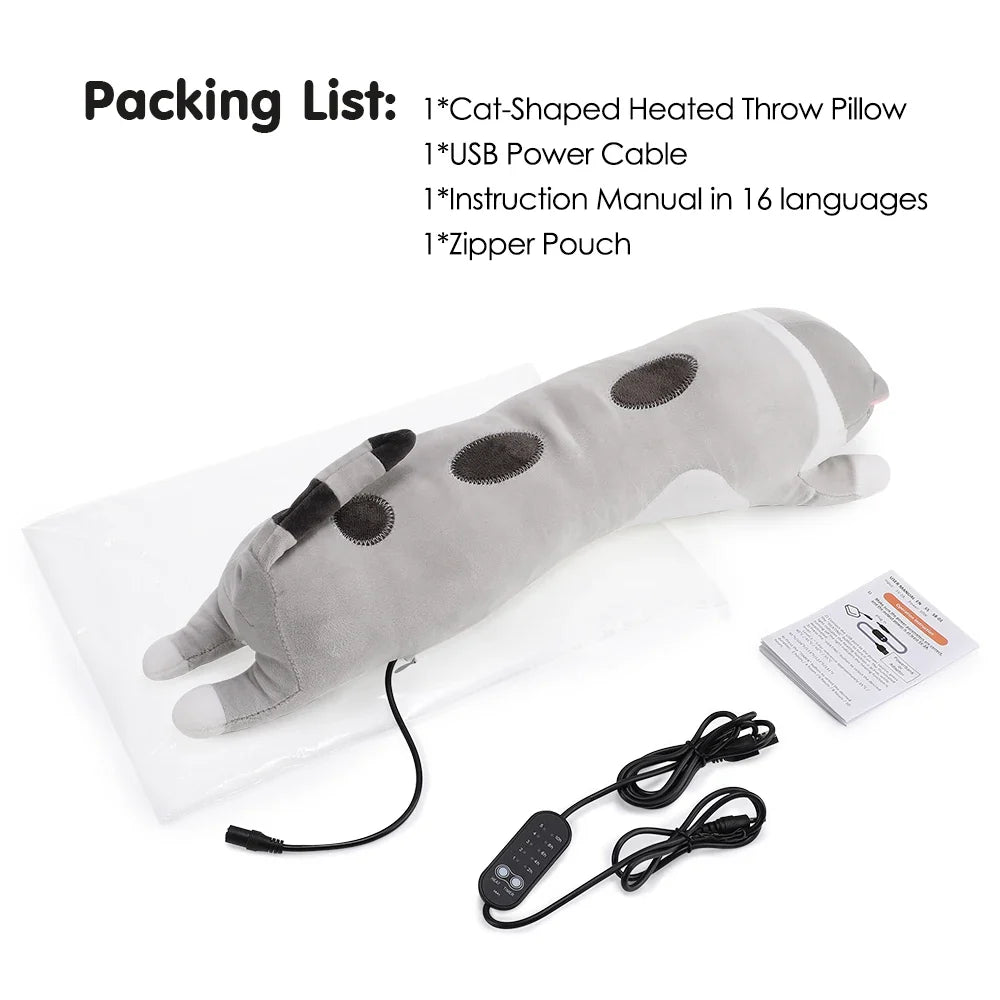 Sevair Deco Cute Cat Heating Pad