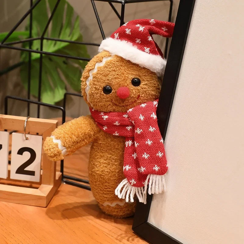 Sevair Deco Christmas Gingerbread Man Plush