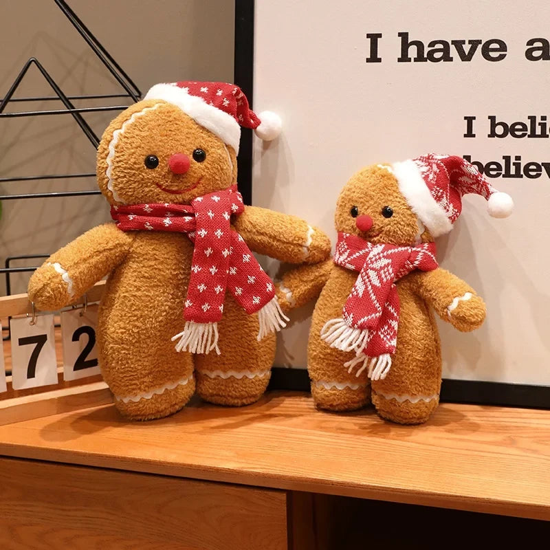 Sevair Deco Christmas Gingerbread Man Plush