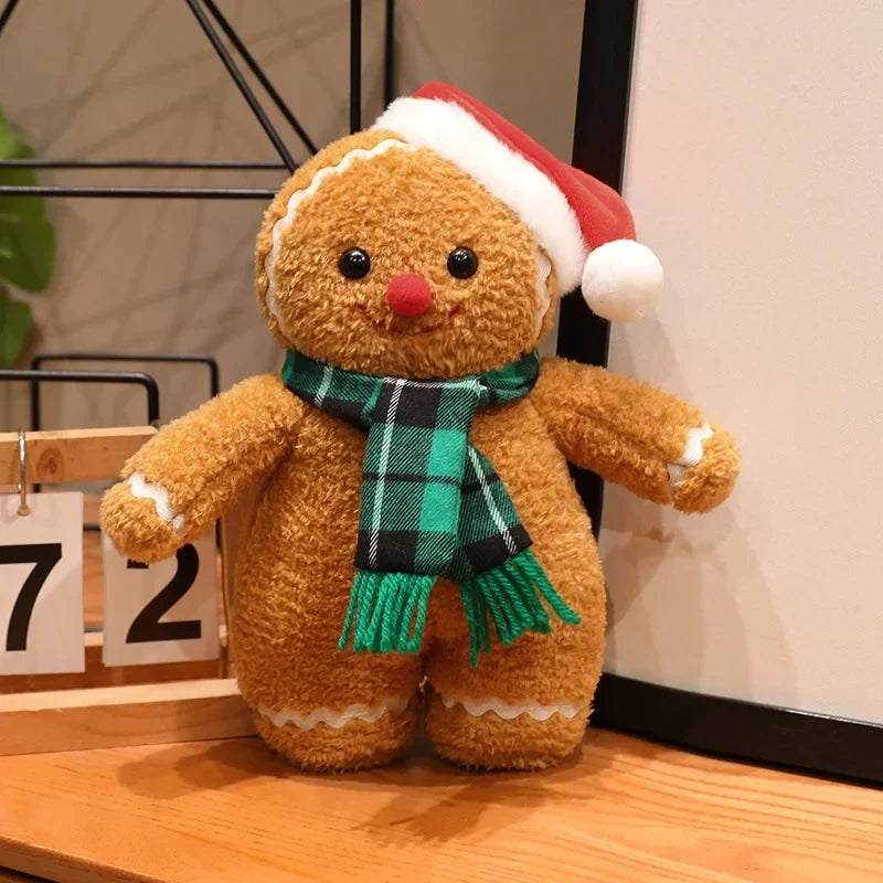 Sevair Deco Christmas Gingerbread Man Plush