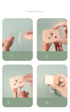 Peekaboo Cat Self-Adhesive Wall Hooks