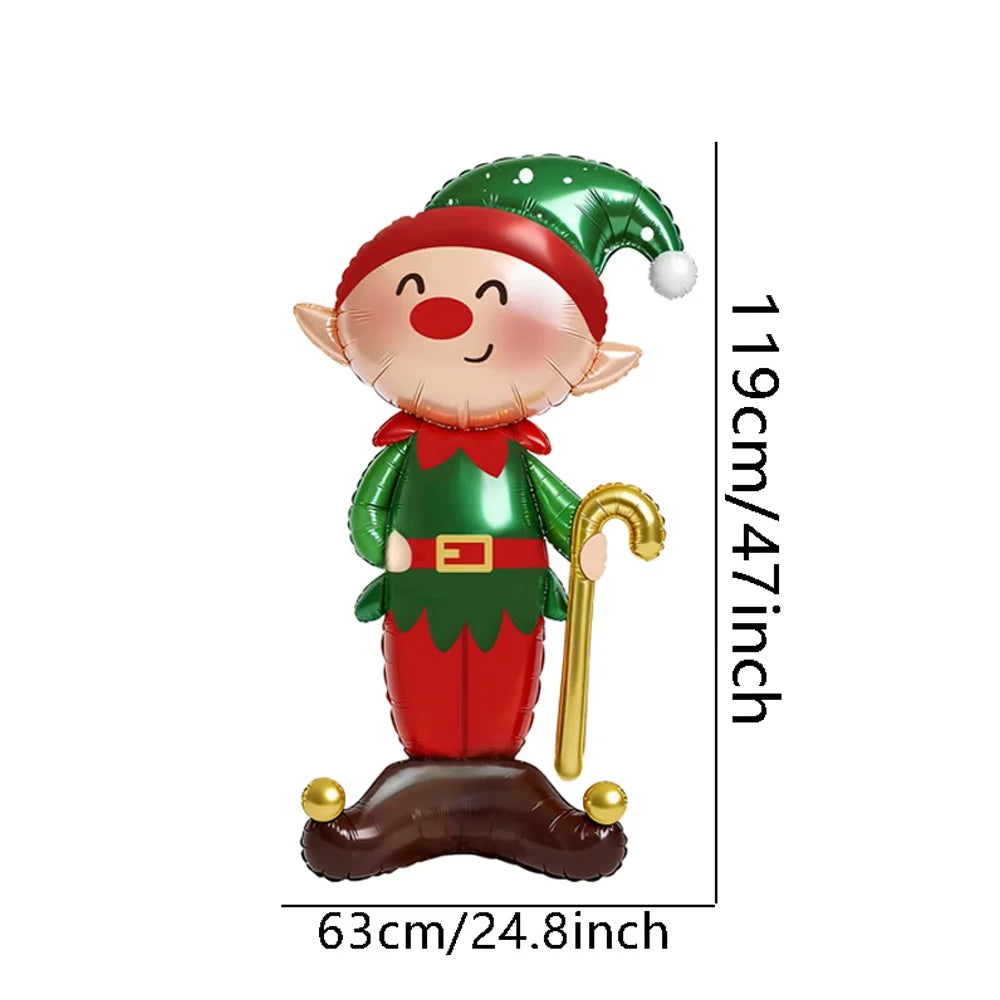 Sevair Deco Standing Christmas Elf Balloon