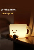 Rechargeable Coffee Cup Silicone Night Light