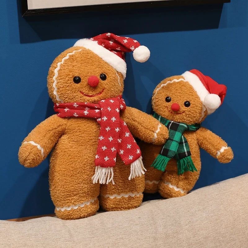 Sevair Deco Christmas Gingerbread Man Plush