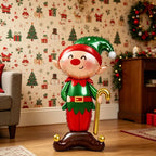 Sevair Deco Standing Christmas Elf Balloon