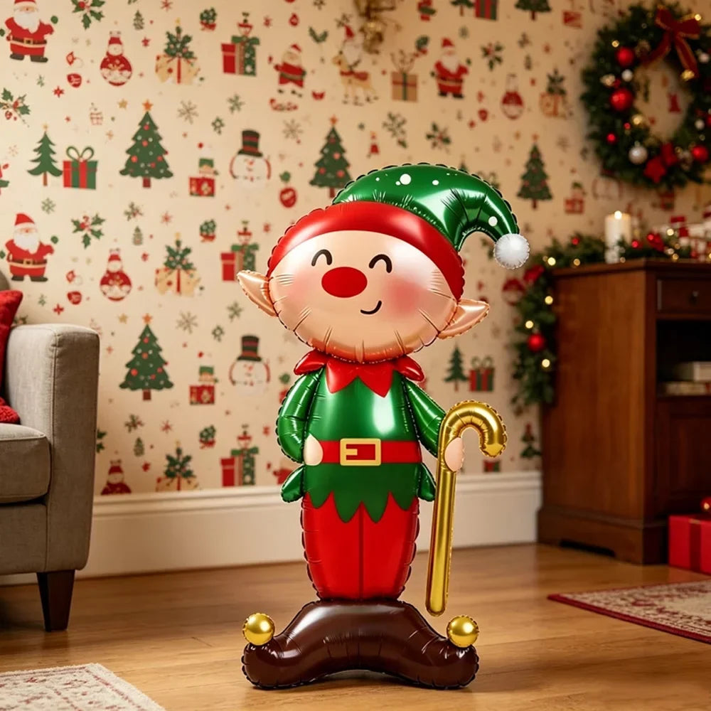 Sevair Deco Standing Christmas Elf Balloon