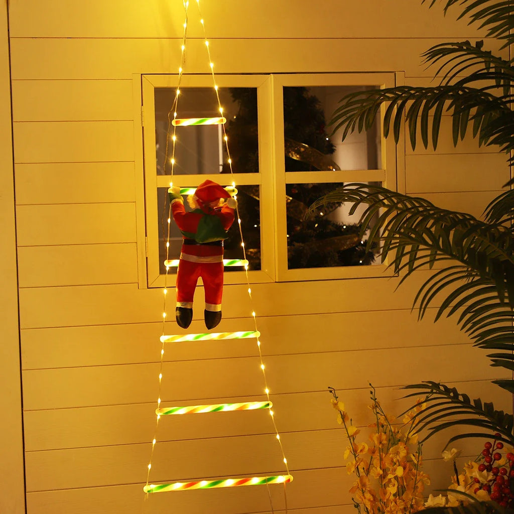 Sevair Deco Climbing Santa Ladder Set