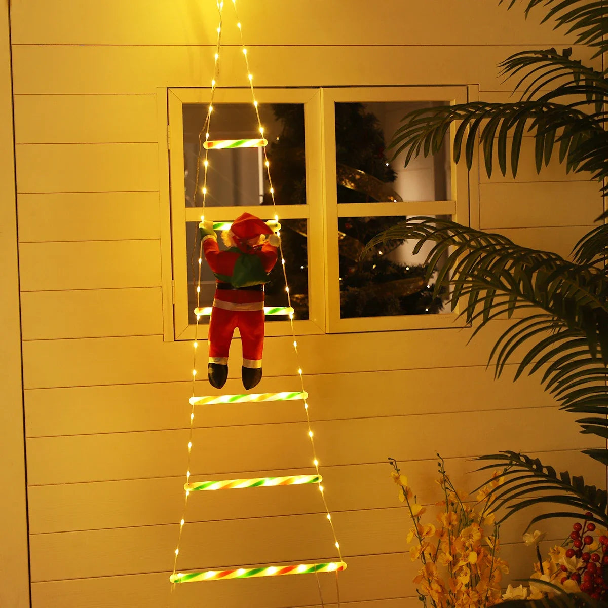 Sevair Deco Climbing Santa Ladder Set