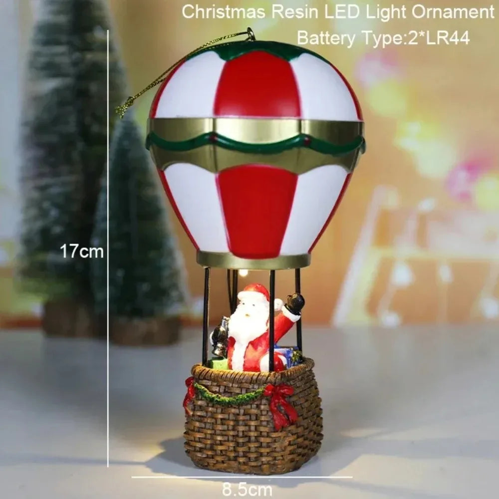 Sevair Deco Christmas Hot Air Balloon