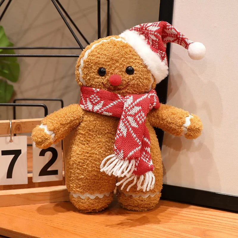 Sevair Deco Christmas Gingerbread Man Plush